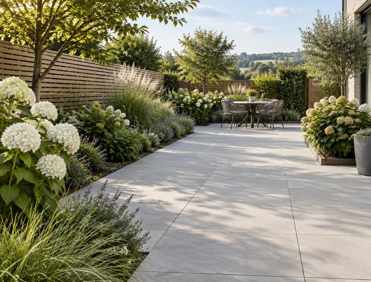 Illustrative patios & pathways